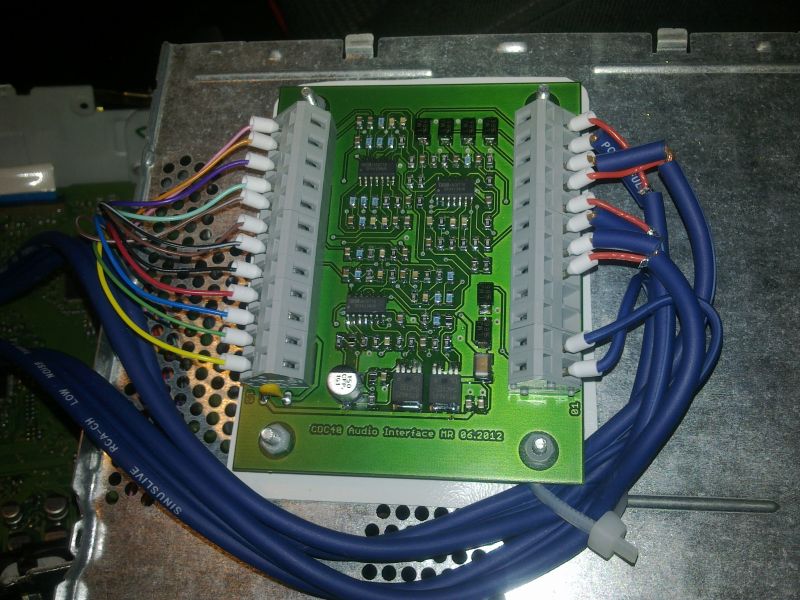 CDC40 Opera Interface Aufbau